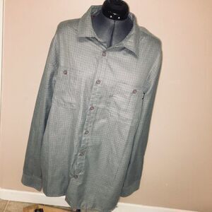 Bohnam Long Sleeve Button Down Shirt XL